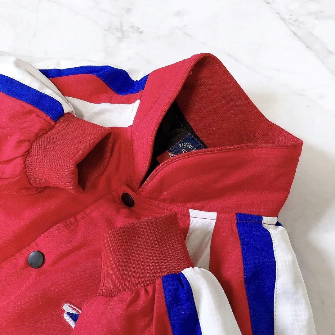 ポルテ グランドコート 野球 130サイズ 赤 ジャンバー