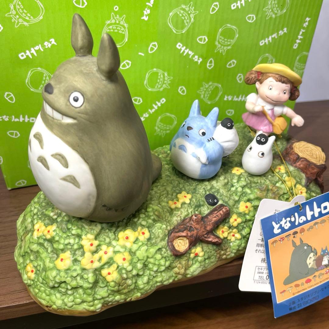【廃盤　レア品】トトロ オルゴール さんぽ 箱　タグ付
