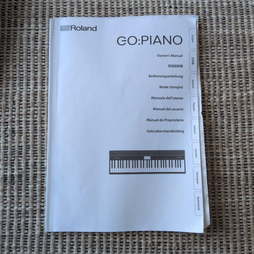 Roland GO:Piano 61鍵 デジタルピアノ