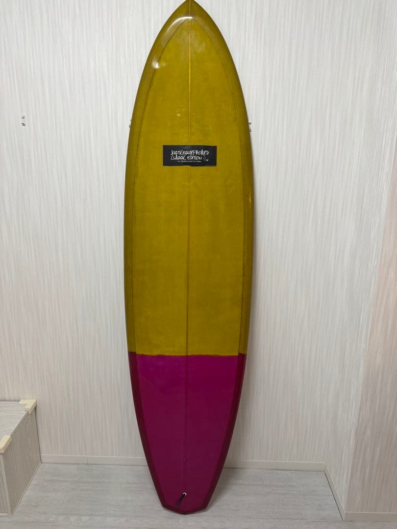 【Goodbye】ジャスティス　ミッドレングスサーフボード　6'6