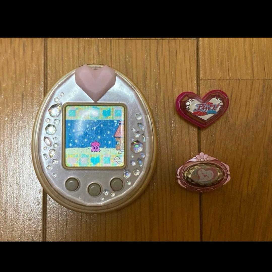 たまごっちピース　ピンク　アイカツ　ベイビーチェンジ　たまデコピアス　動作確認済