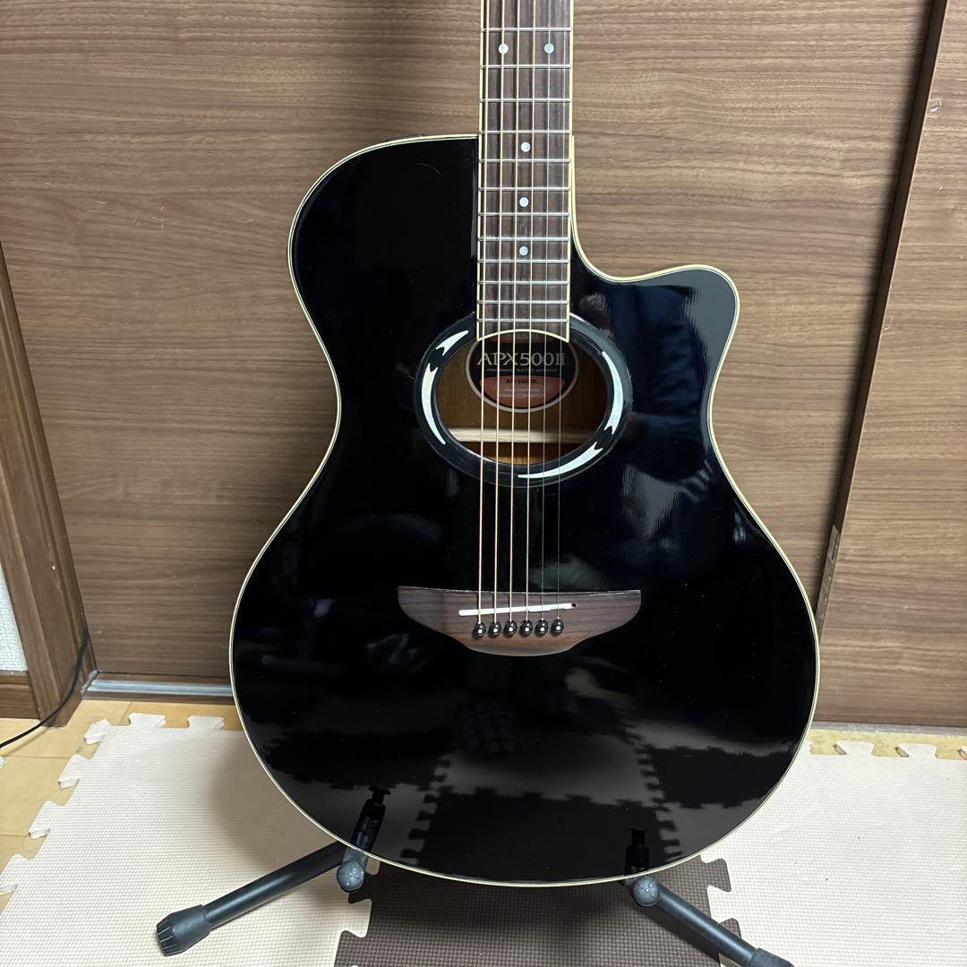 【美品】YAMAHA APX500 Ⅱ BL エレアコ（ソフトケース付き）