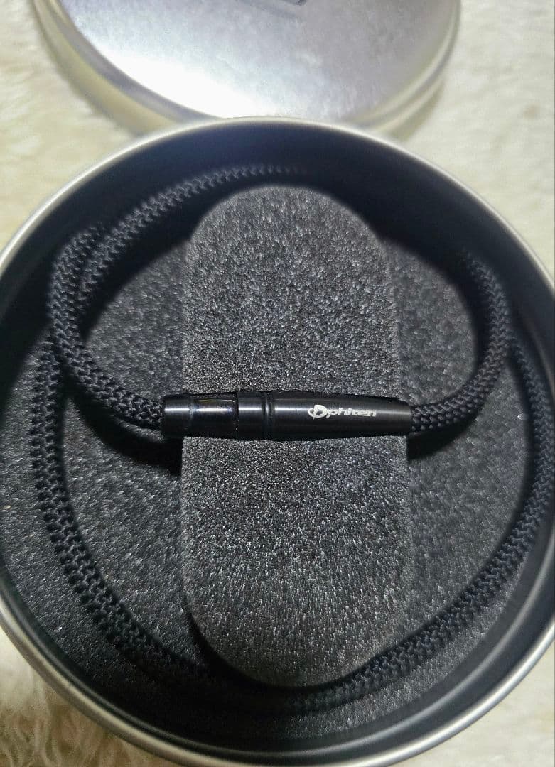 北*人様 ファイテン リーシュ ブラック 50cm 【新品未使用品】