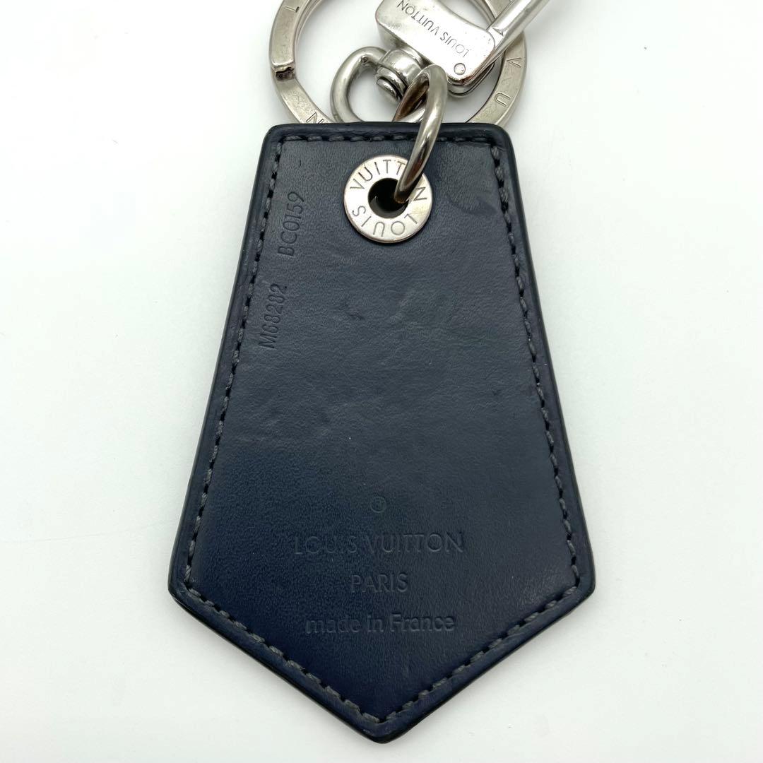 鑑定済・良品★ルイヴィトン　エピ キーホルダー アンシャッペ ブルーポップ