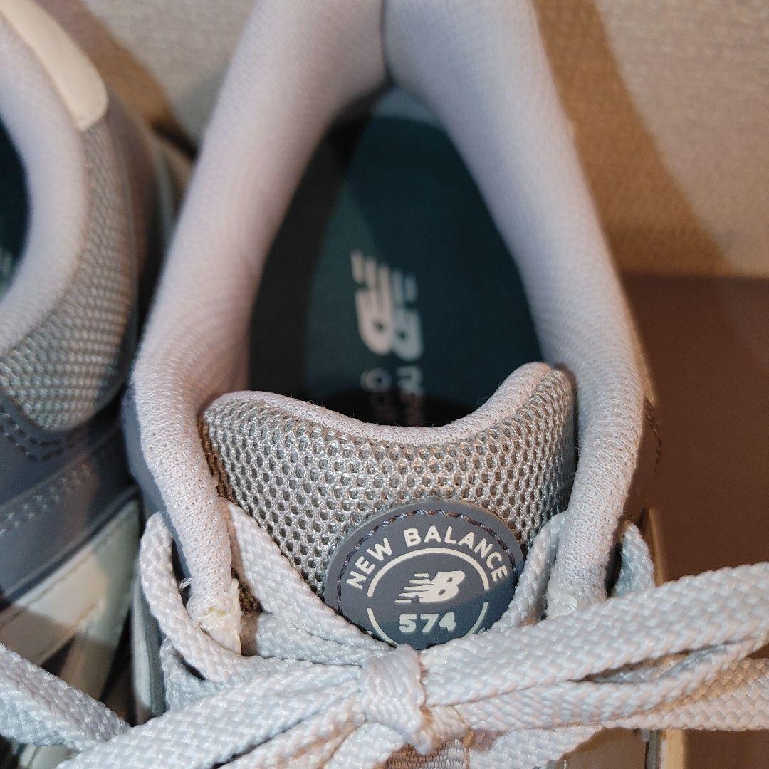 ニューバランス　574 ゴルフ　25.5センチ グレー