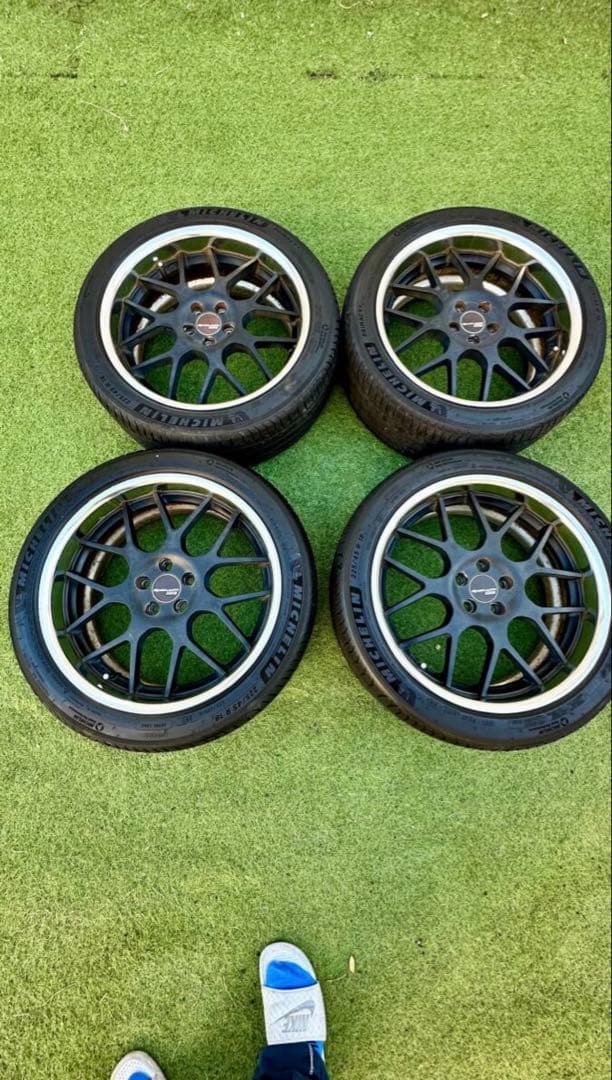 ssr エグゼキューター　ex02 18インチ　　pcd100