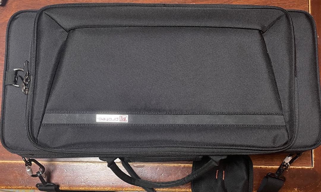 値下げしました！PROTEC トランペットダブルケース 黒