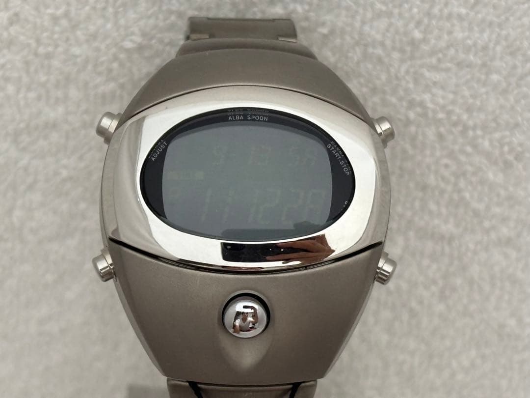 【美品】セイコー アルバ スプーン クォーツ【W671-4040】【稼働品】