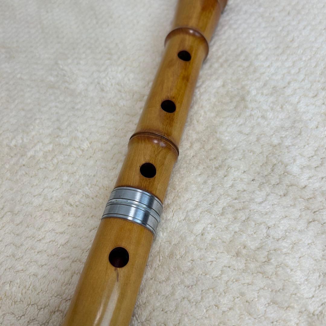 【美品】尺八　松濤　全長約55cm