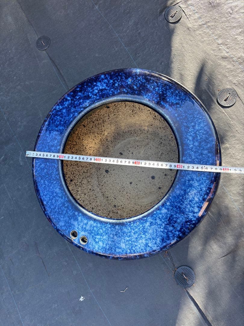 陶器　メダカ鉢・火鉢・花鉢