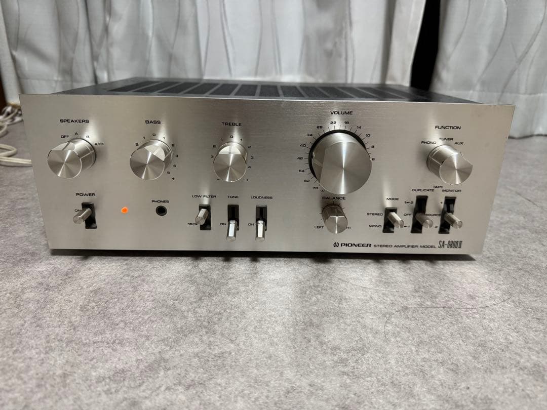 Pioneer SA-6800IIステレオアンプ動作確認済み