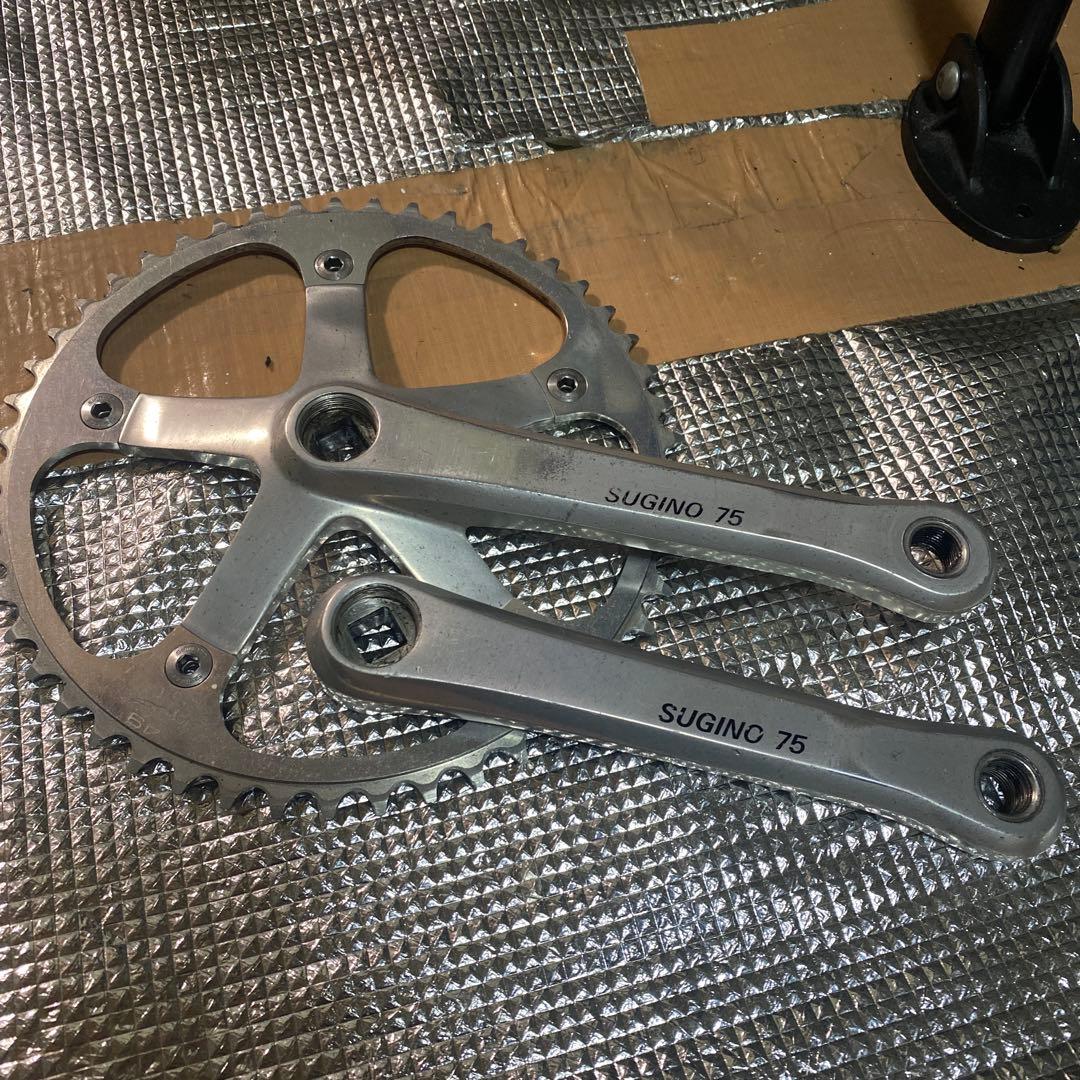 希少！　sugino75 スギノ75　165mm クランク ピスト njs
