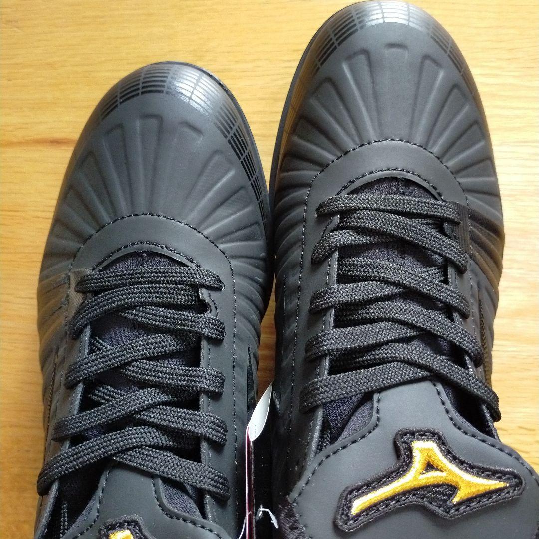 Mizuno ブラック スパイク 黒　26.0 未使用　シューズ袋付