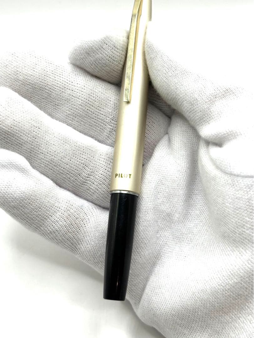 PILOT 万年筆 6本セット シルバーと黒