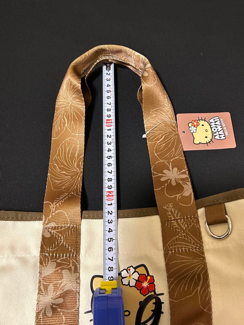 【未使用】ハワイ abcstore 日焼けキティ トートバッグ ぬいぐるみセット