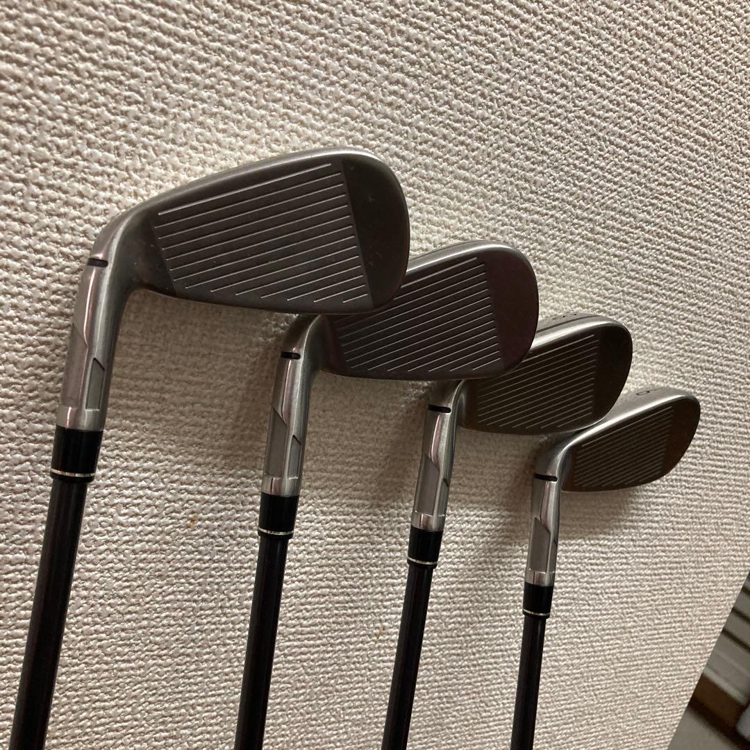 STEALTH アイアン　4本 カーボン 6番〜9番　PWは破損の為有りません
