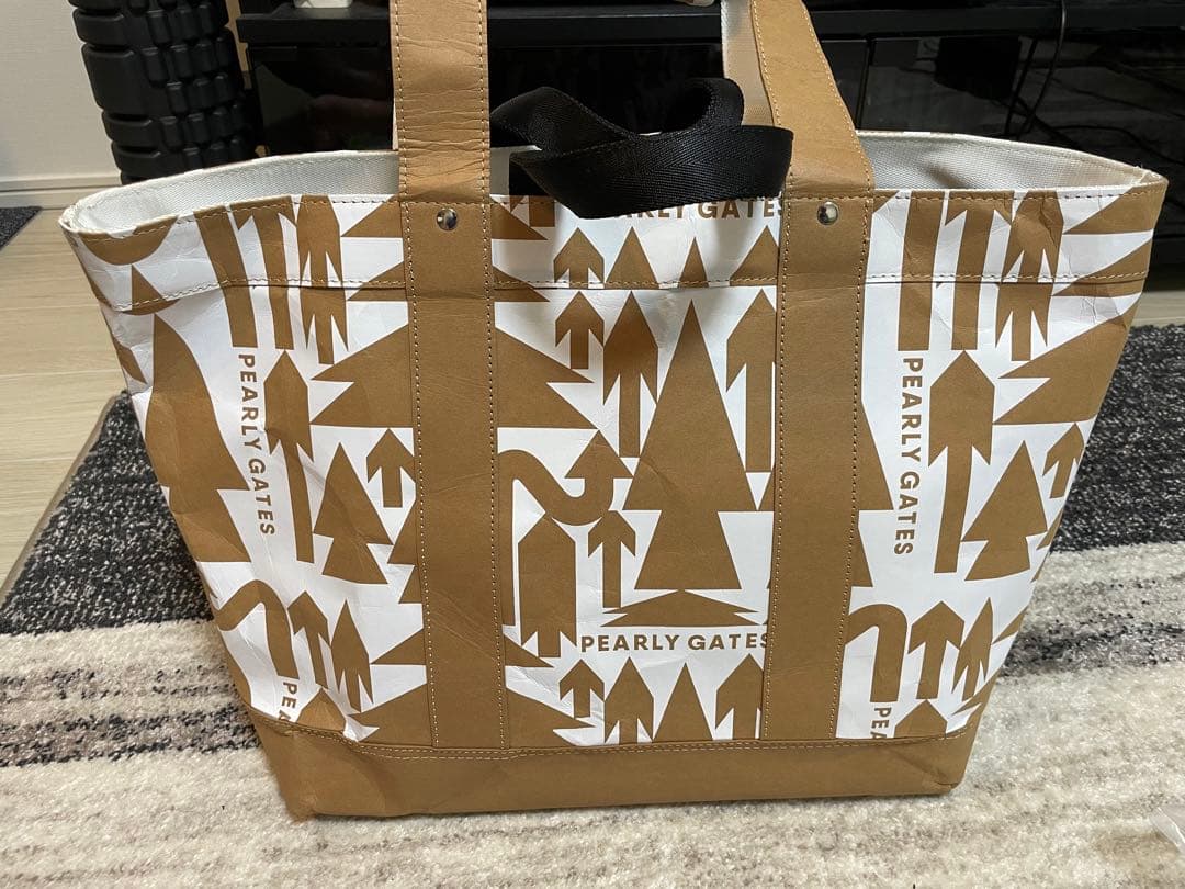 未使用　パーリーゲイツ　ツリー柄　ペーパーバッグ