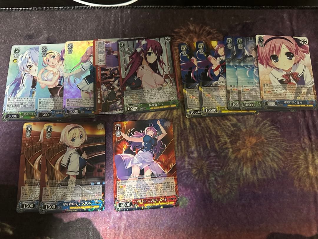 ヴァイスシュヴァルツ　グリザイア　8電源デッキ　おまけ付き