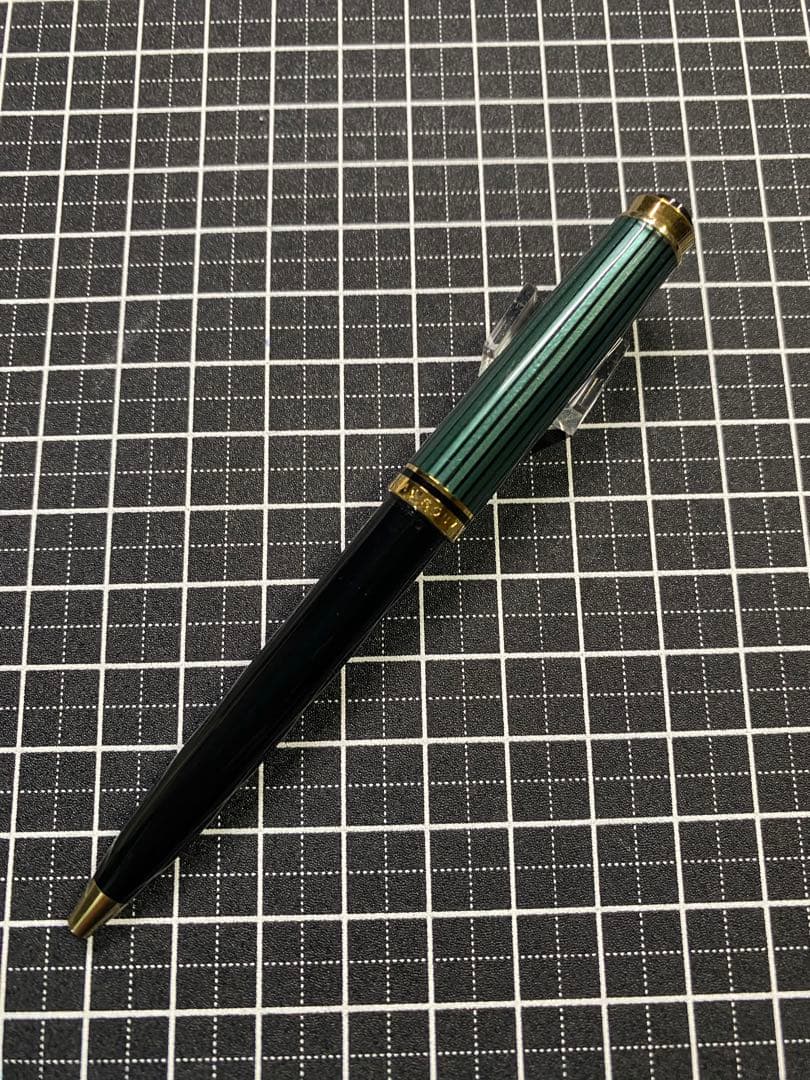 PELIKAN SOUVERAN K300 Green-stripe ボールペン
