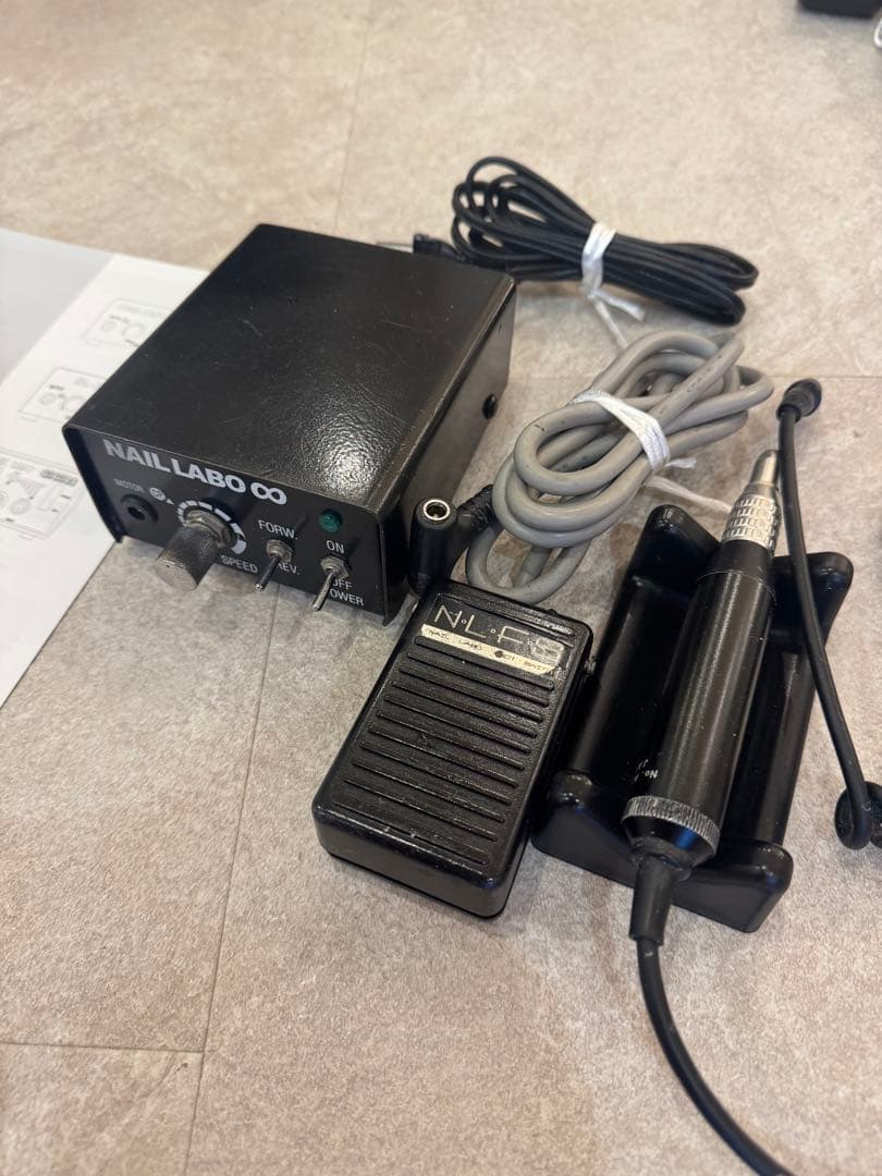 【Cathandsnail】ネイルラボ∞ネイルマシン　フットペダル付き