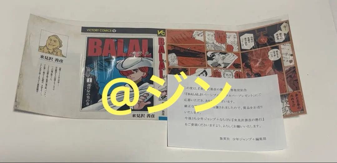 来見沢善彦の愚行　当選品　リバーシブルブックカバー