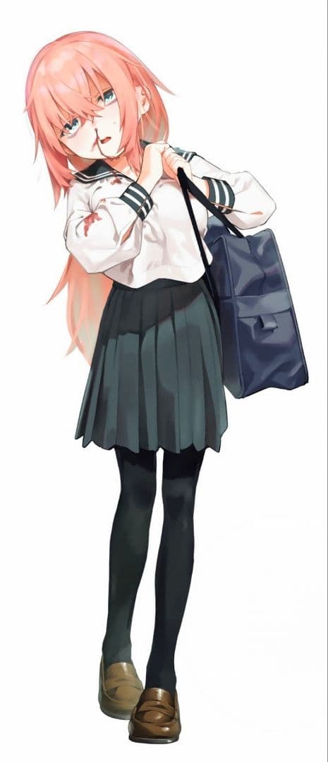 生徒会にも穴はある!　むちまろ先生直筆サイン入り！　こまろちゃん等身大パネル