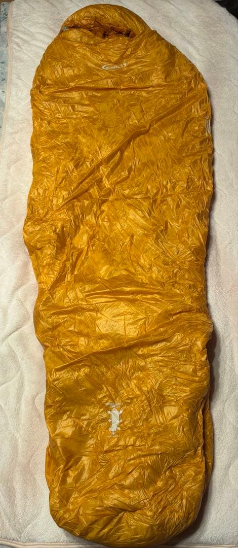 モンベル　シームレスダウンハガー800 #2 L/ZIP保存袋付　寝袋
