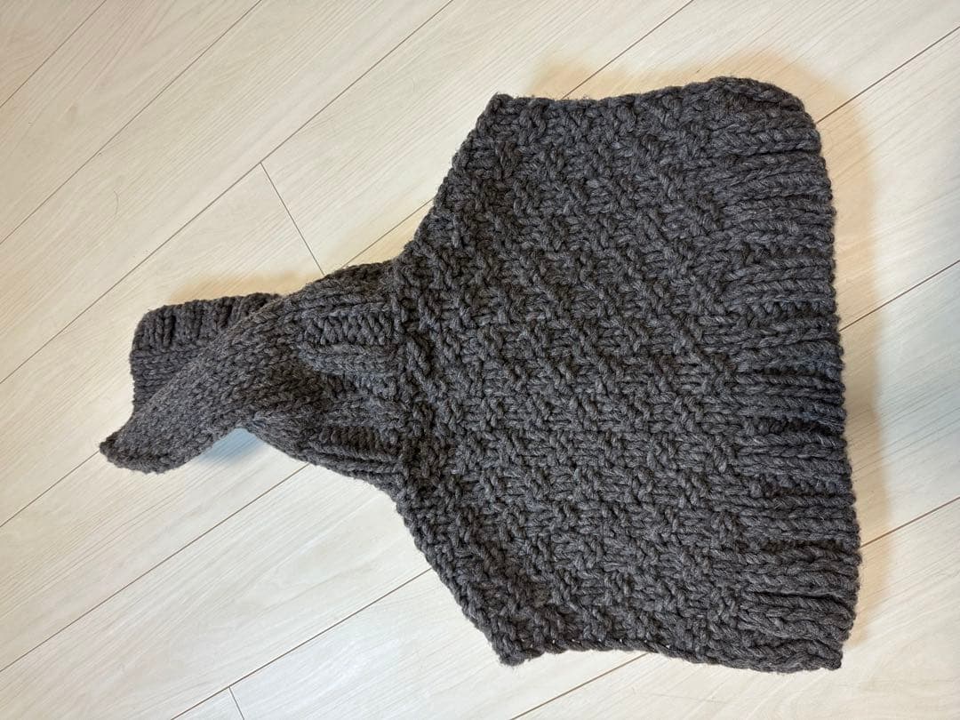 【todayful】 Hand Knit Balaclava G.BEG