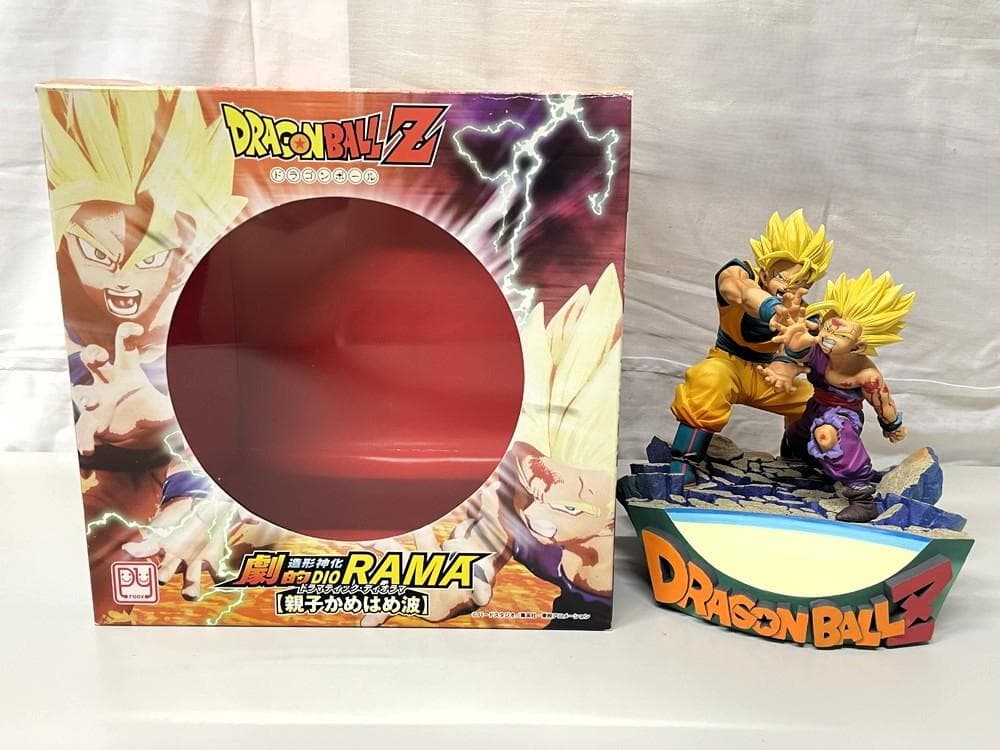 ◆ドラゴンボールZ 劇的DIORAMA 親子かめはめ波 フィギュア 09208
