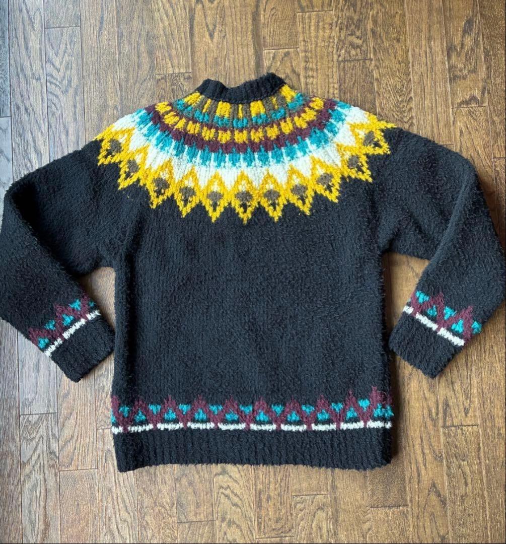 美品93500円2024aw kolorモールノルディックニットセーター