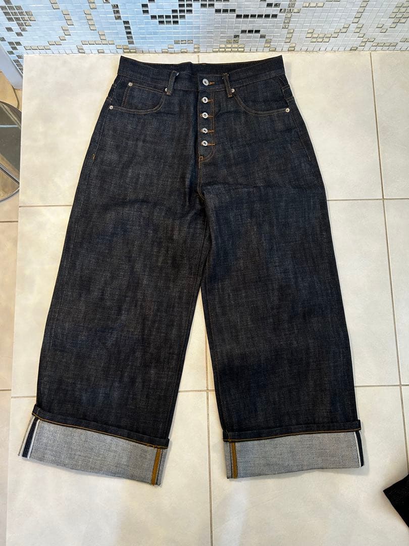 パンツ 9/S PROJECT BUTTON FLY DENIM - INDIGO