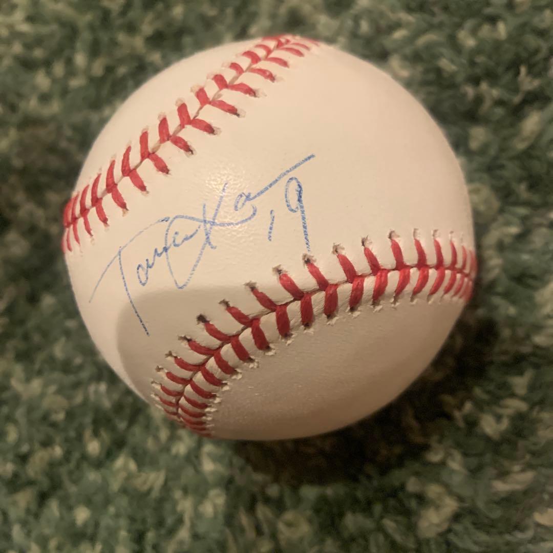 田中将大サインボールMLB