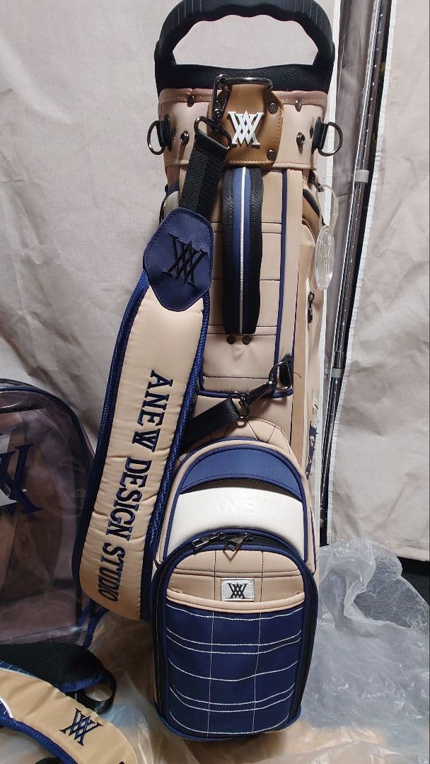 【人気色☆お得】ANEW キャディバック スタンド