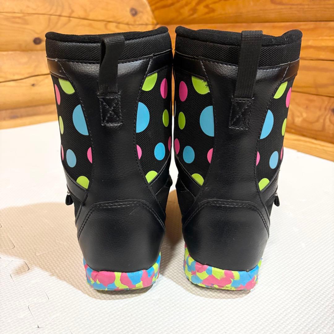 SLQ スノーボードブーツ BOA ボア キッズ 22-23cm