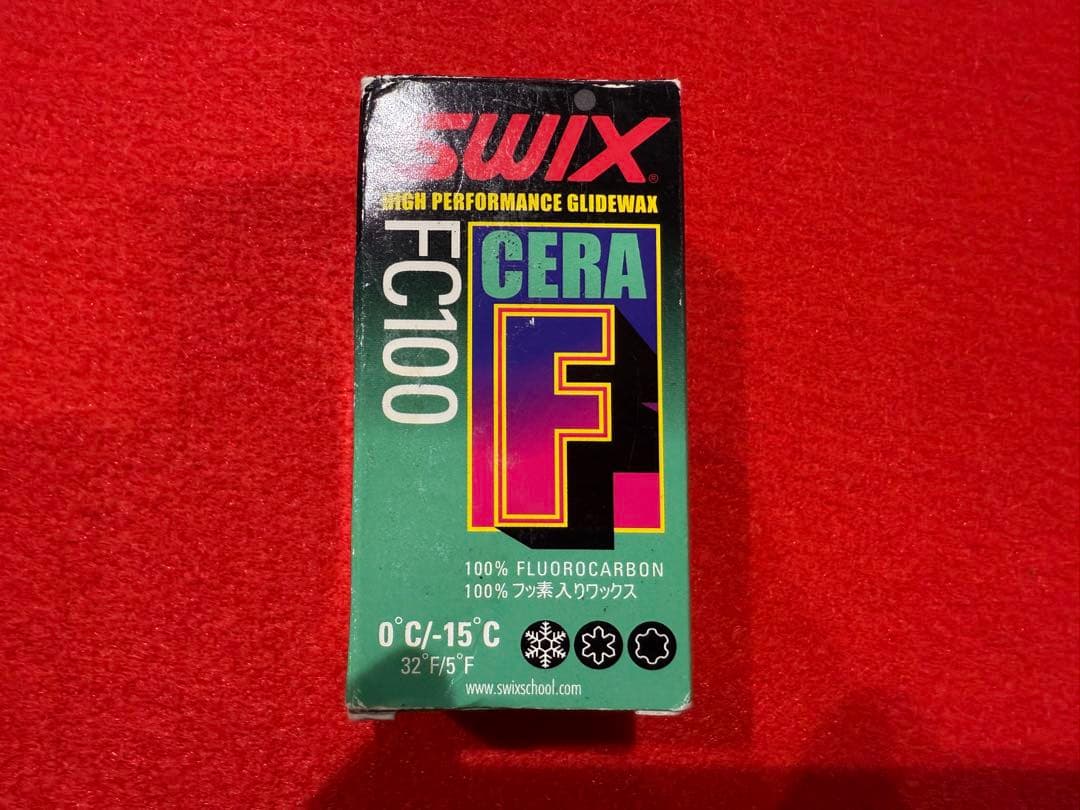 SWIX CERA F FC100 30g スキー用ワックス
