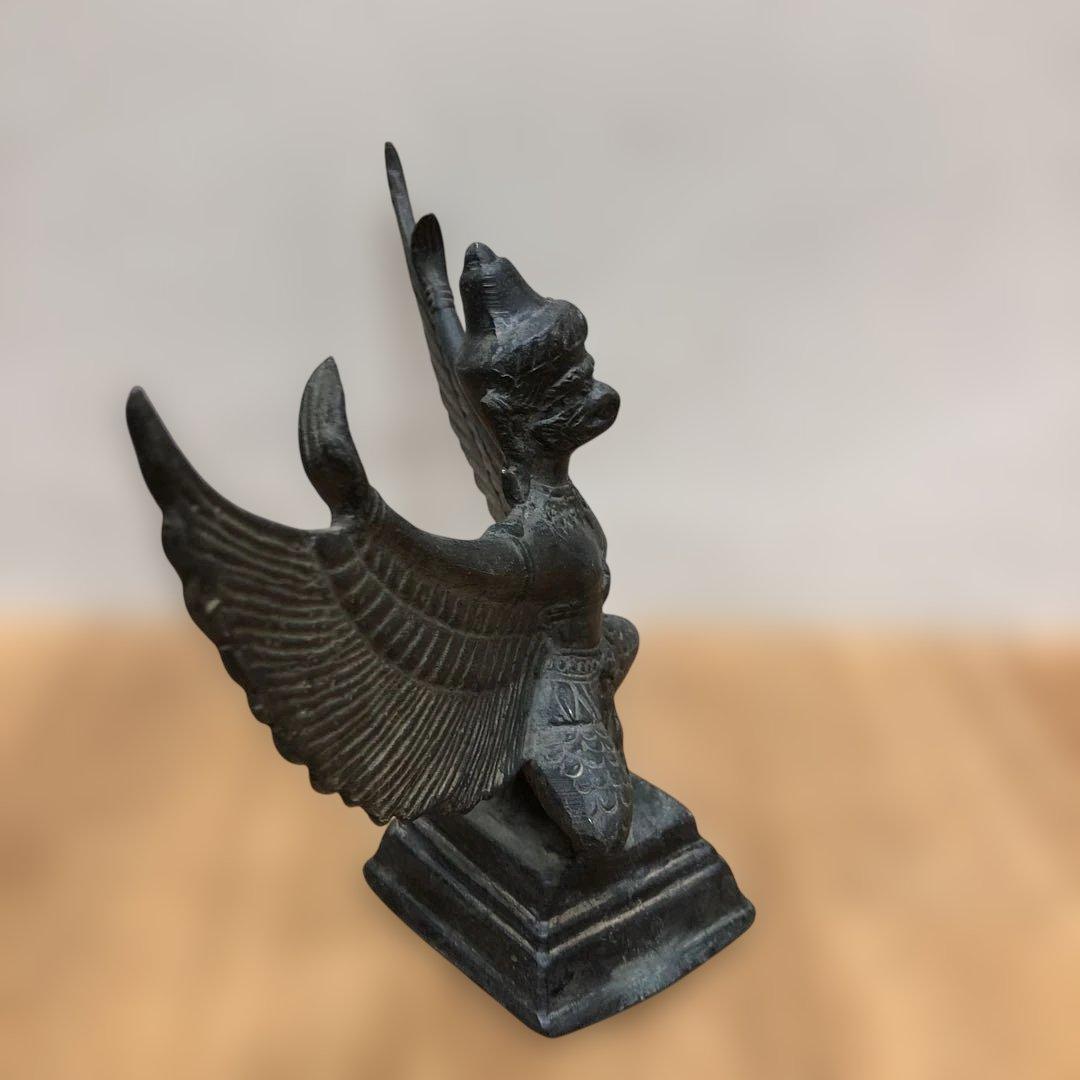 クメール ガルーダ 仏像 仏教美術 骨董 置物