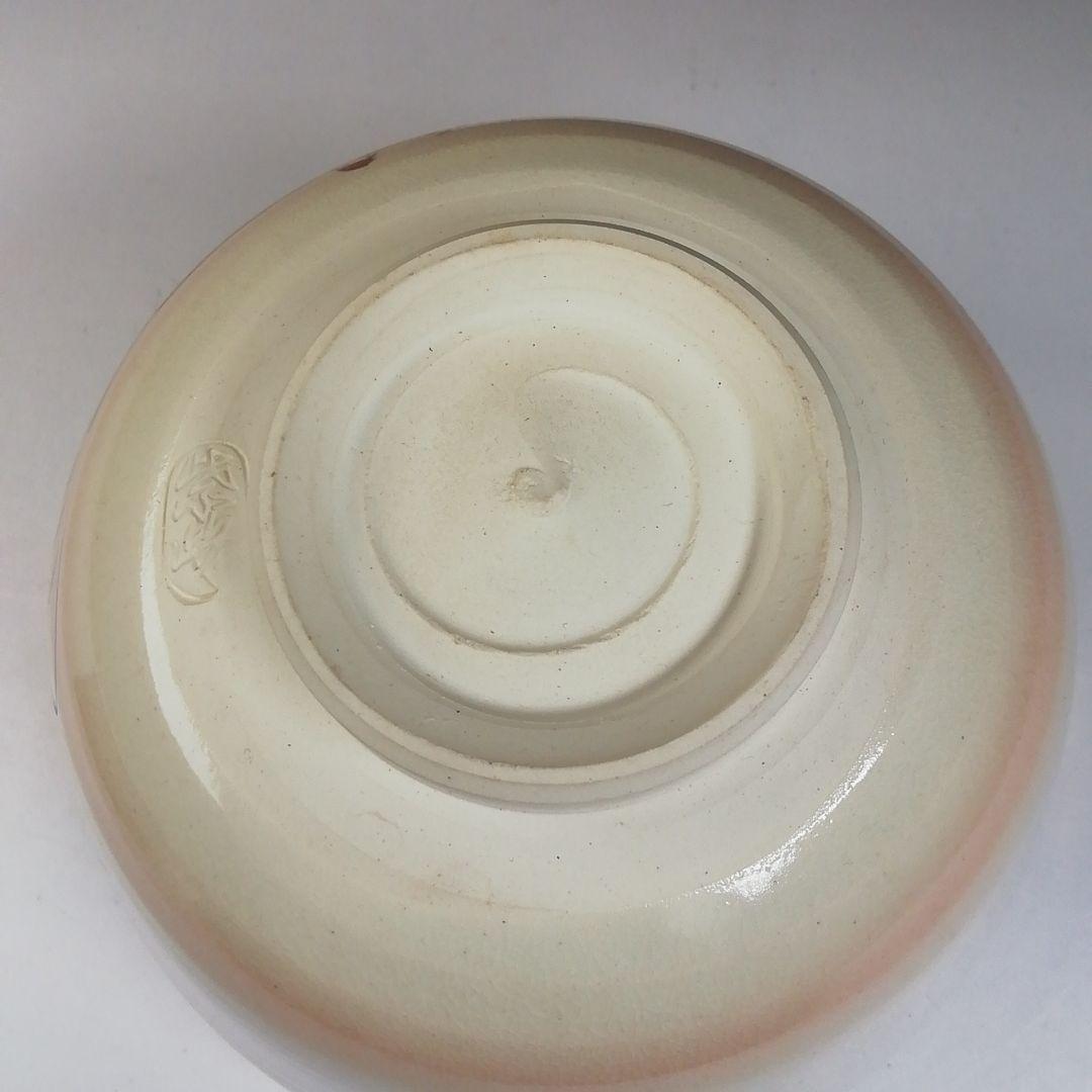 Ｔ７１５　茶碗　『仁清写　八つ橋』『平安　紫峰 造』　共箱　抹茶碗　茶道具