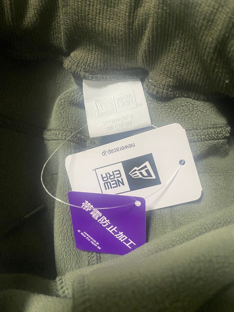 ニューエラ ゴルフ オリーブ フリーススカート