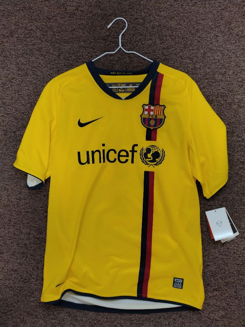 優勝 2008-09 チャンピオンズリーグ バルセロナ ユニフォーム イニエスタ