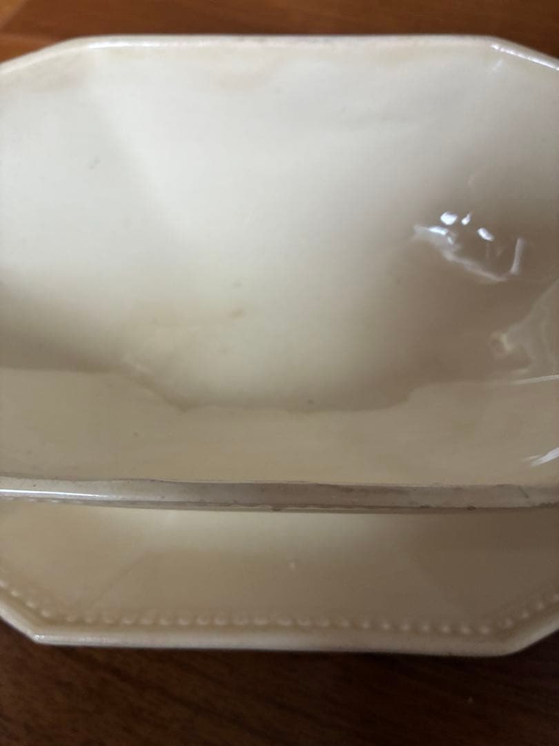 希少　廃盤　フランスアンティーク　クレイユモントローオクトゴナル　ソーシエール