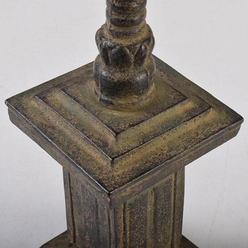 仏教美術　元徳三年　青銅製　御寶塔　仏塔　V　R9096