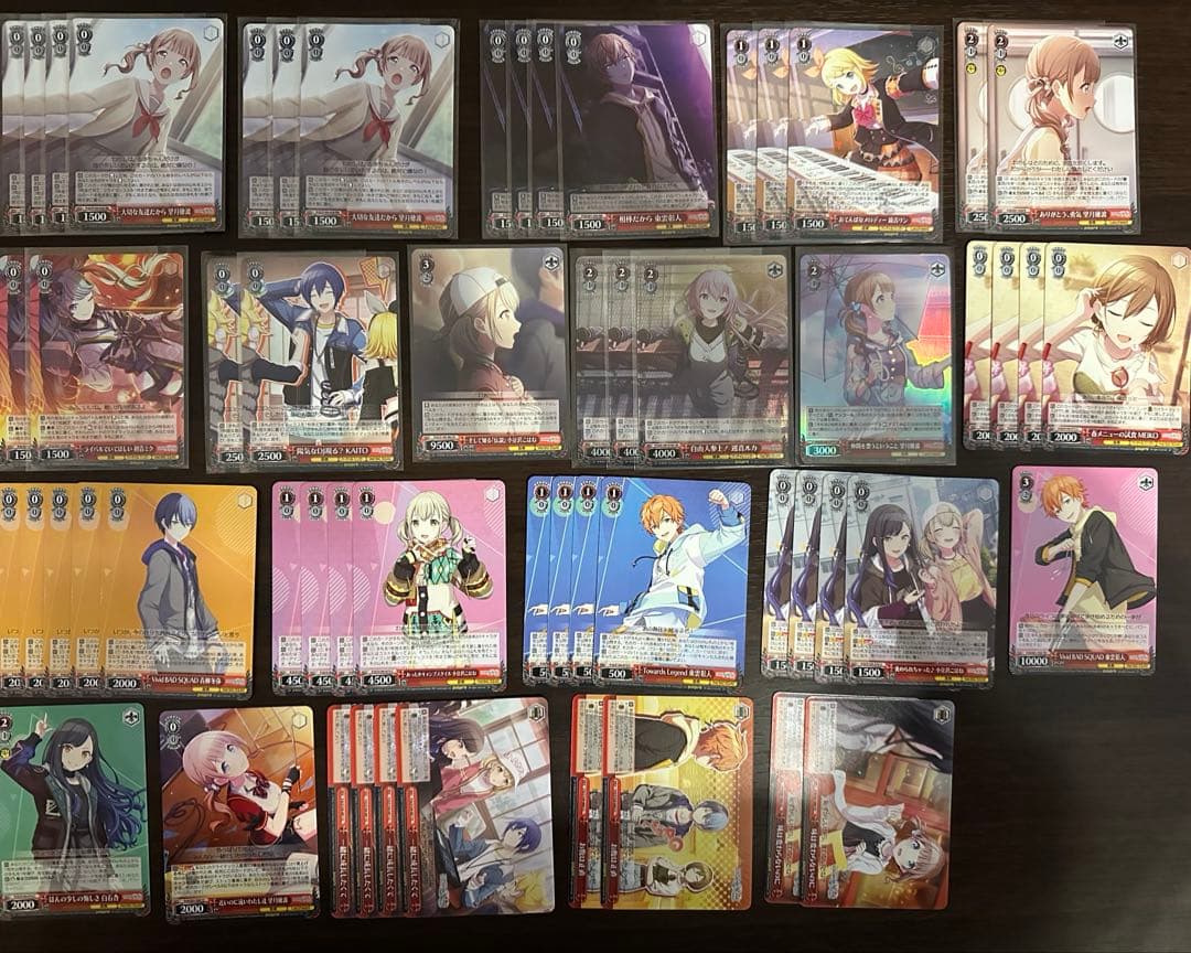 【大量】ヴァイス プロセカ デッキ5つ 調整パーツおまけ付き