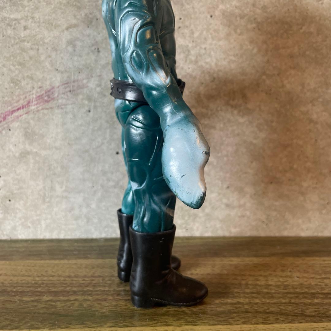 週末削除旧バンダイ当時物仮面ライダー怪人トリカブトソフビ落書きなし