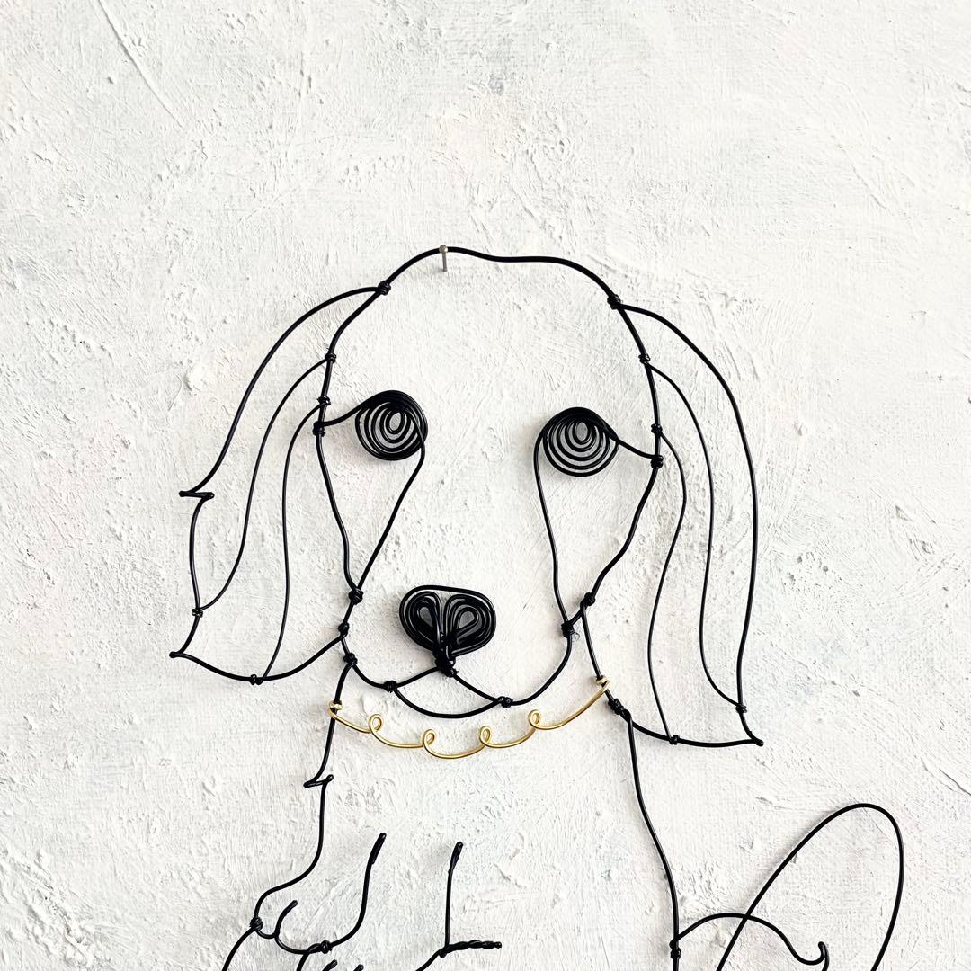 （専用）ダックスフンド、アメコカのワイヤーアート3点