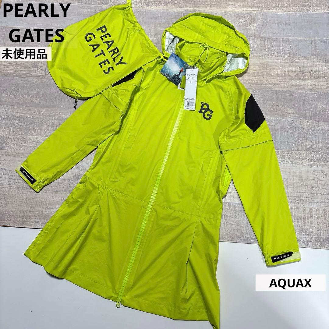 パーリーゲイツ★耐水★防風★結露防止★AQUAX★レインワンピ★【サイズ0（S】