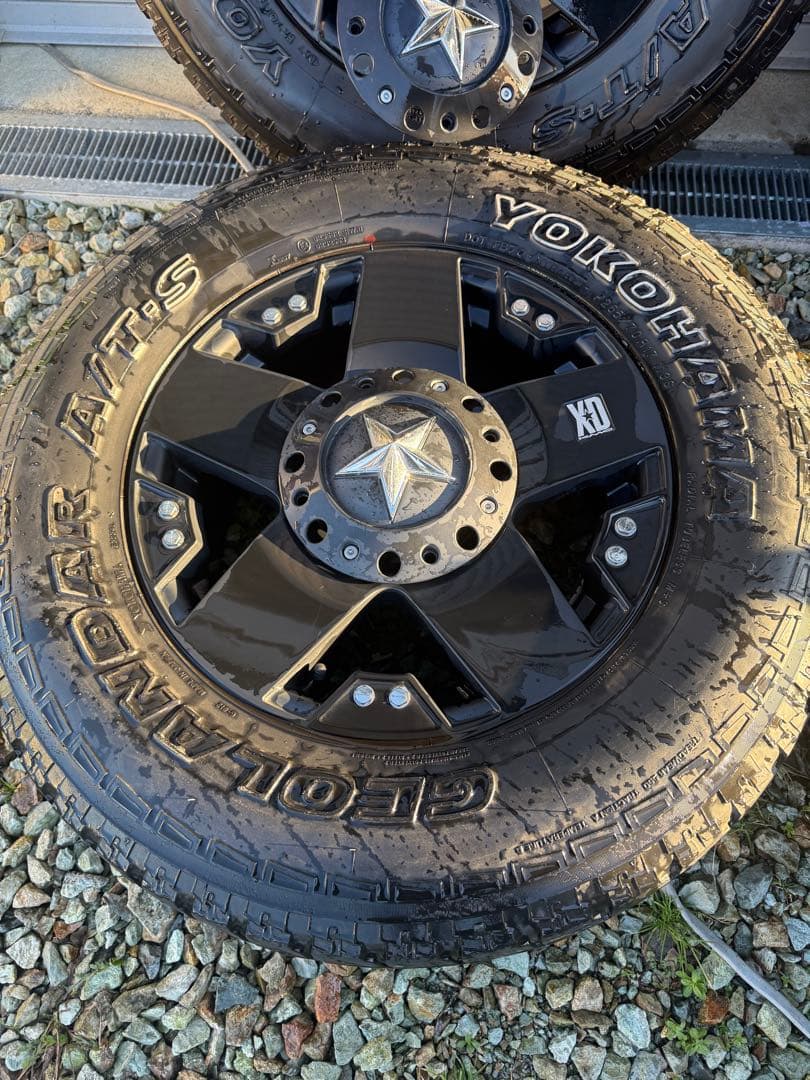 KMC XD775ROCKSTAR 17in 8.0J+35 6Hスタッドレスに