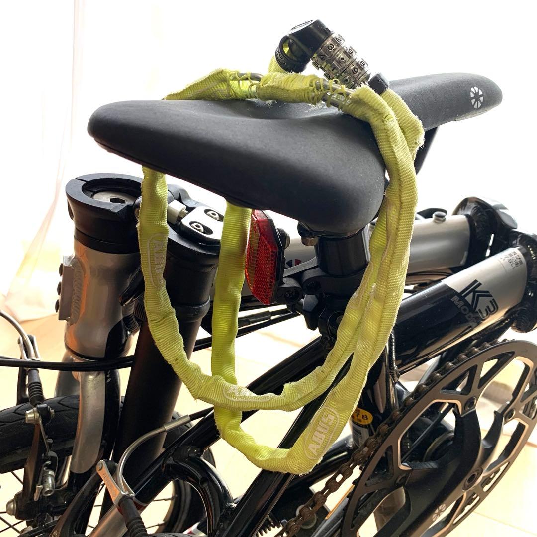 【最終価格】ダホンK3 シルバー 折りたたみ軽量自転車