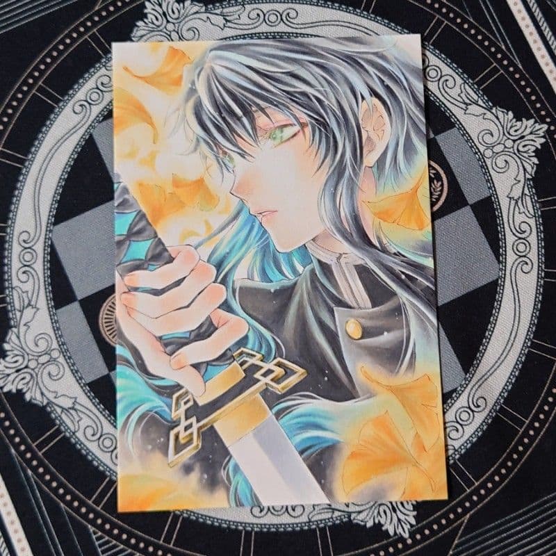 け*い様 手描きイラスト◆ファンアート【時透無一郎】