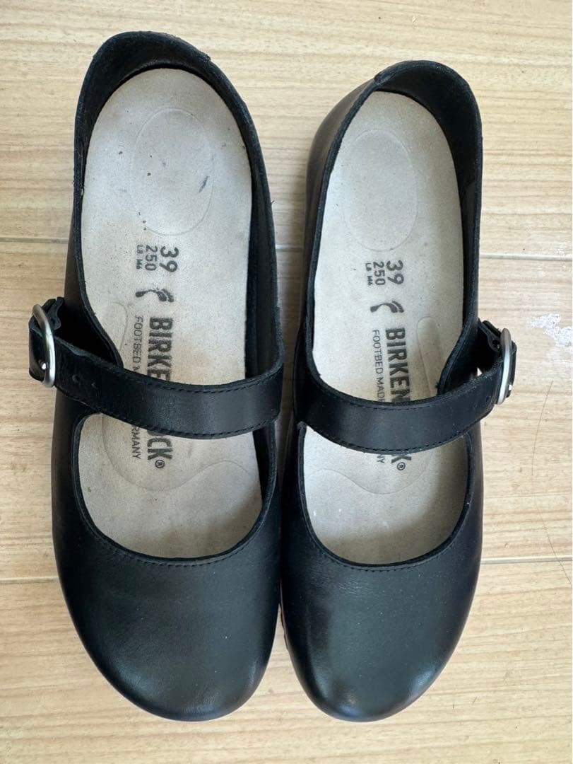 BIRKENSTOCK ブラックローファー 39