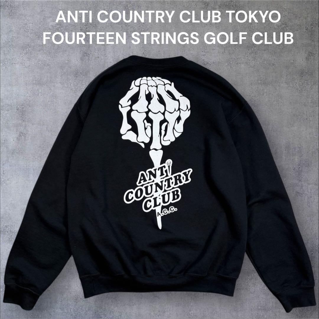 ANTI COUNTRY CLUB TOKYO ゴルフ スウェット 起毛 秋冬